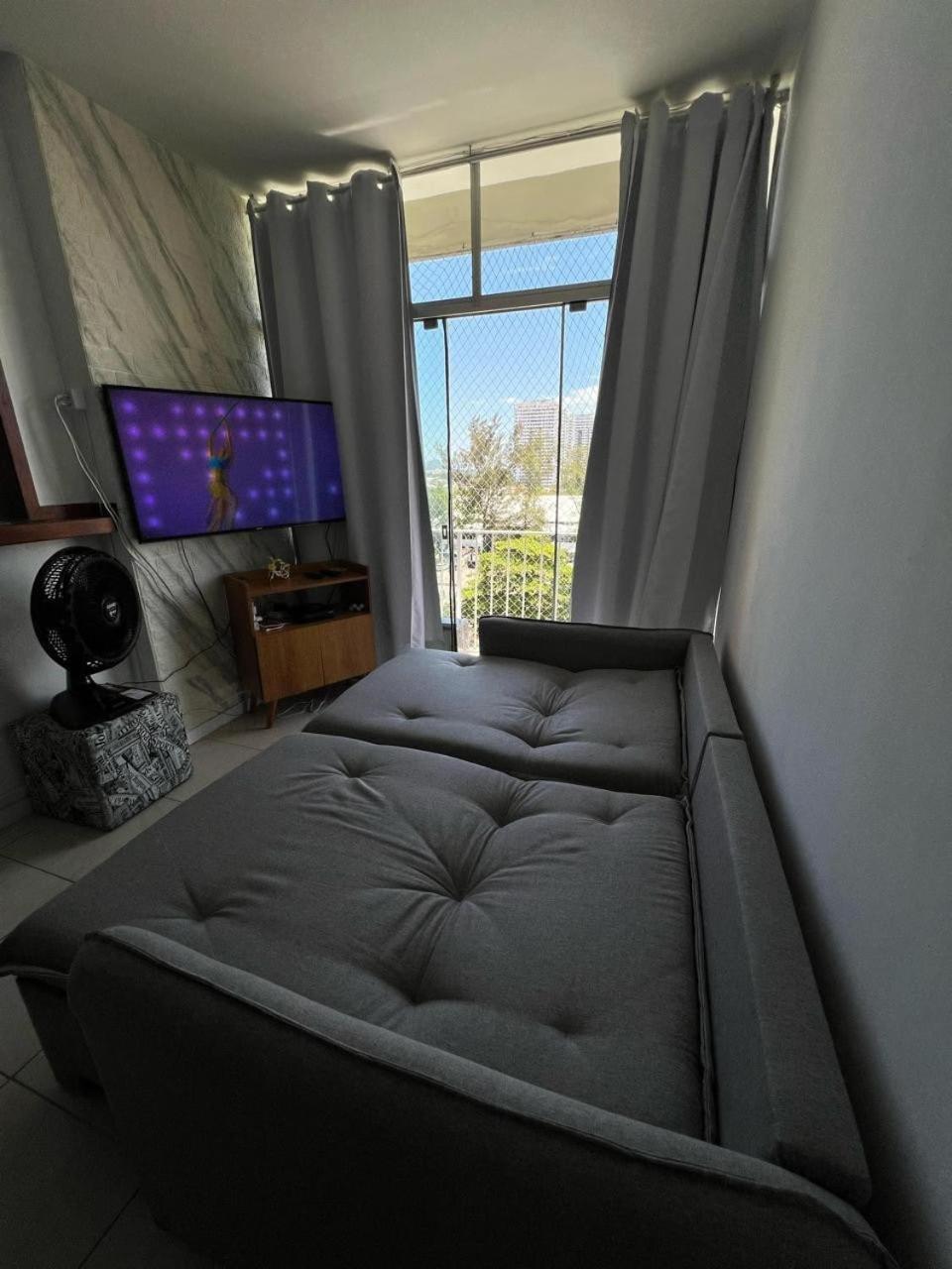 Complete In Barra Da Tijuca With A Privileged View - Cozinha, Fogao, Geladeira, Tv Smart, Ar Condicionado, Novo - Balsa A Gratis Na Rua Do E Estacionamento Gratuito