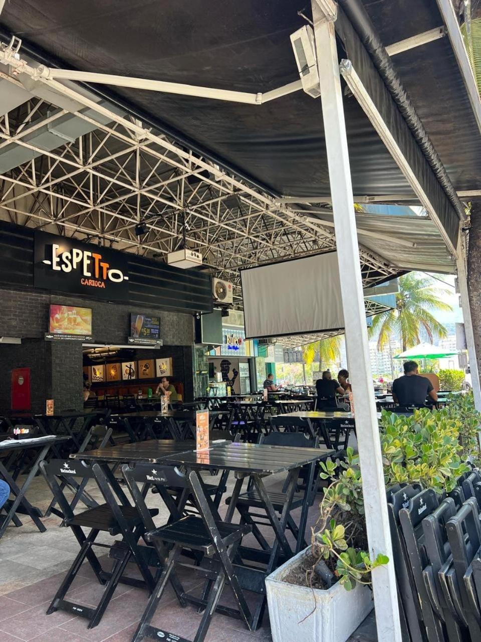Complete In Barra Da Tijuca With A Privileged View - Cozinha, Fogao, Geladeira, Tv Smart, Ar Condicionado, Novo - Balsa A Gratis Na Rua Do E Estacionamento Gratuito Apartamento Rio de Janeiro